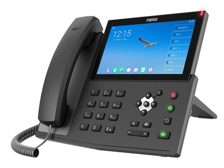 EAN 6937295602043 - Fanvil X7A teléfono IP Negro 20 líneas LCD Wifi imagen 2