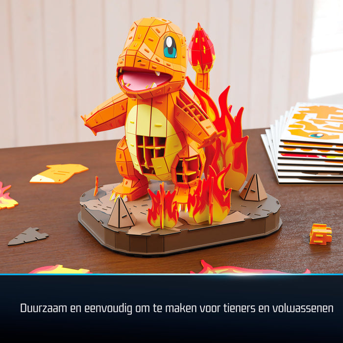 EAN 681147098152 - 4D Build FDP FAP Pokemon Charmander GML Puzle 3D 241 pieza(s) Dibujos imagen 5