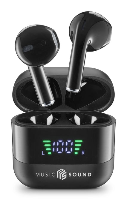 EAN 8018080488603 - Music Sound 8018080488603 Auriculares True Wireless Stereo (TWS) Dentro de oído Llamadas/Música Bluetooth imagen 1