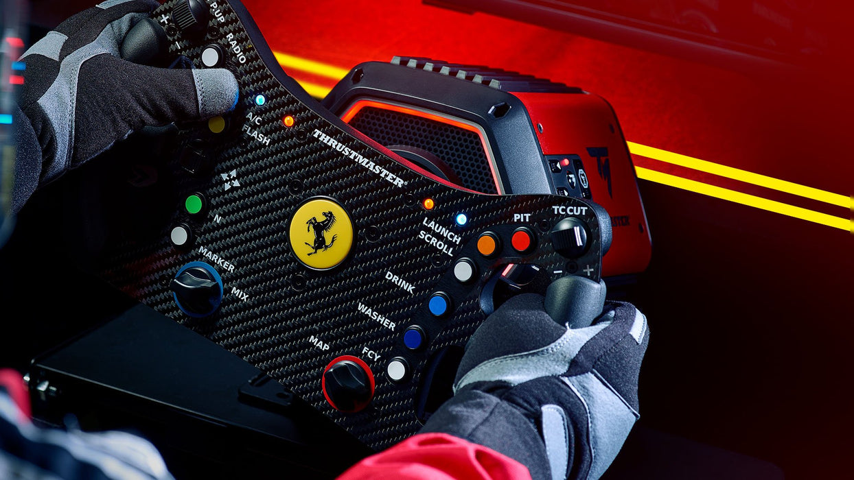 EAN 3362932917199 - Thrustmaster T818 Ferrari 488 GT3 Simulator Negro, Rojo USB Volante + Pedales Analógico/Digital PC imagen 5