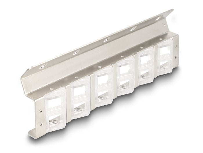 EAN 4043619670406 - DeLOCK 67040 accesorio para módulo Keystone Soporte para instalación en carcasa imagen 1