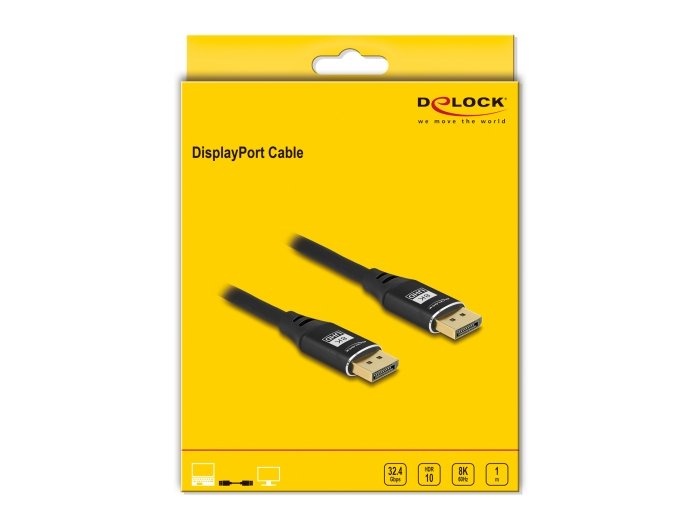 EAN 4043619806201 - DeLOCK 80620 cable DisplayPort imagen 3