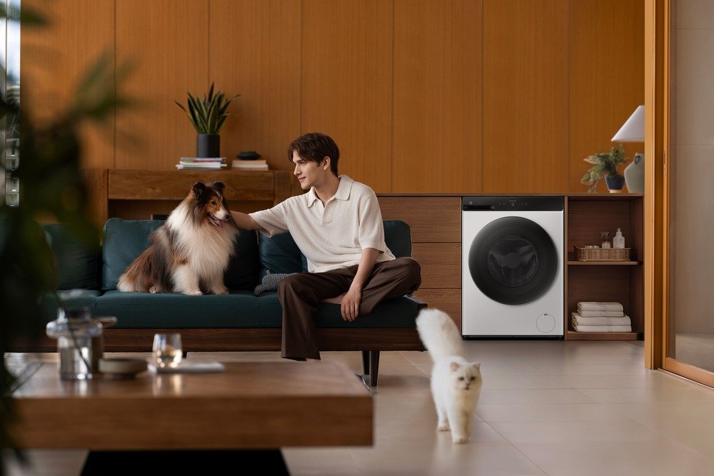 EAN 6932554445522 - Xiaomi QMP4603EU lavadora-secadora Independiente Carga frontal Blanco imagen 8