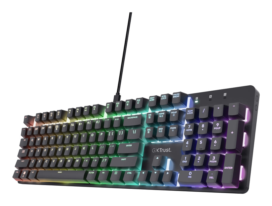 EAN 8713439256864 - Trust GXT 871 Zora teclado Juego USB QWERTY Portugués Negro imagen 3