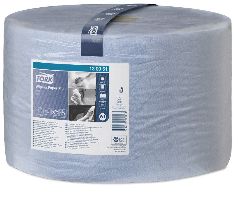 EAN 7322540183566 - Tork 130051 toalla de papel 1500 hojas Azul 510 m imagen 1