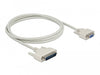 EAN 4043619855247 - DeLOCK 85524 cable de serie Beige D-Sub 25 Pin D-Sub 9 Pin imagen 1