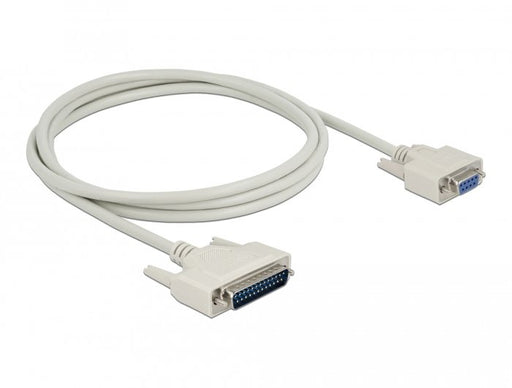 EAN 4043619855247 - DeLOCK 85524 cable de serie Beige D-Sub 25 Pin D-Sub 9 Pin imagen 1