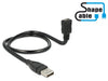 EAN 4043619839223 - DeLOCK 0.5m, USB2.0-A/USB2.0 Micro-B cable USB 0,5 m USB A Micro-USB B Negro imagen 1