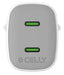 EAN 8021735212232 - Celly UPTC2USBC45WWH cargador de dispositivo móvil Universal Blanco Corriente alterna Carga rápida Interi imagen 3