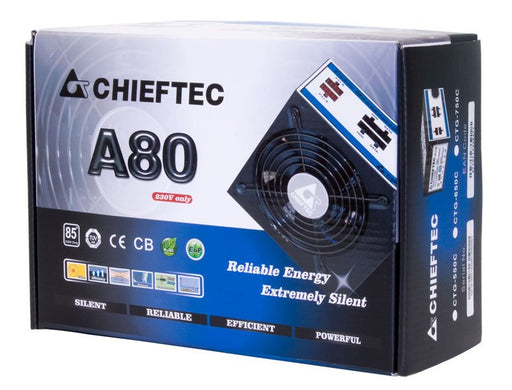 EAN 4710713239371 - Chieftec CTG-650C unidad de fuente de alimentación 650 W 24-pin ATX ATX Negro imagen 2