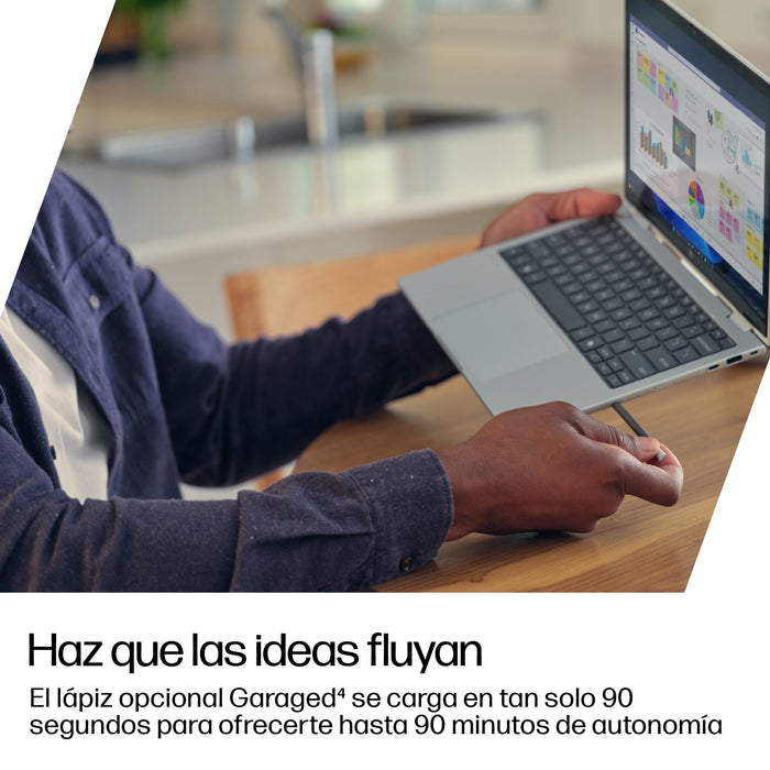 EAN 0199251426346 - HP EliteBook 8 Flip G1i 13 inch Notebook AI PC Wolf Pro Security Edition Intel Core Ultra 5 225U Híbrido  imagen 6