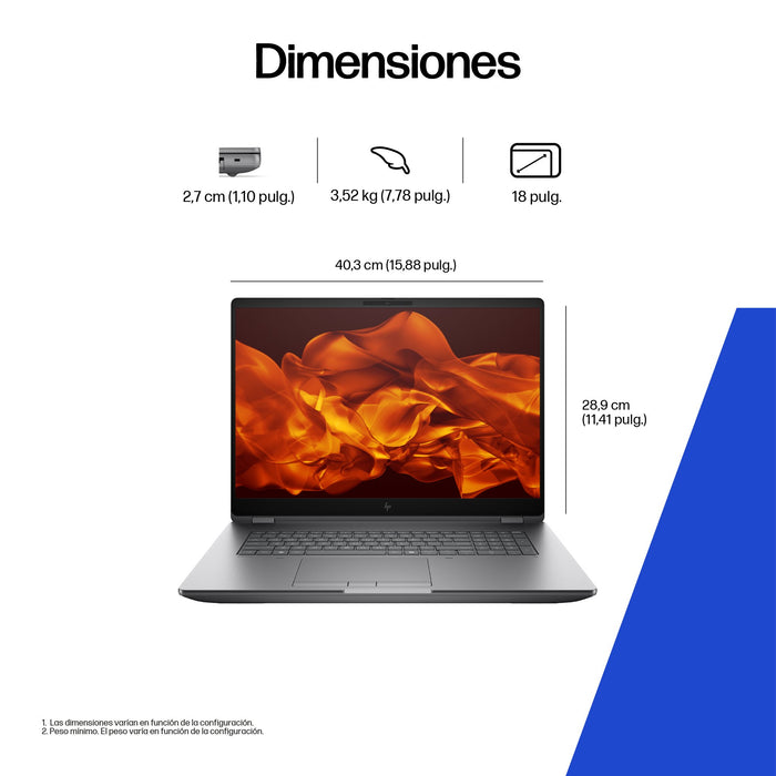 EAN 0199642392144 - HP ZBook Fury G1i Wolf Pro Security Edition Intel Core Ultra 9 285HX Estación de trabajo móvil 45,7 cm (1 imagen 5