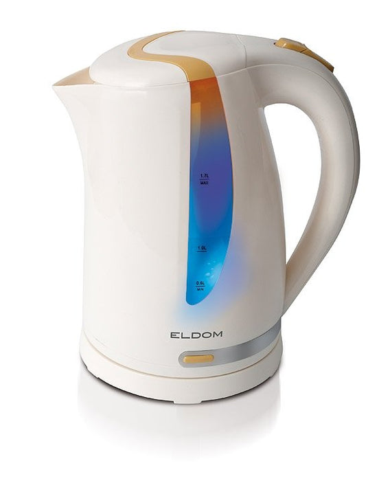 EAN 5908277381844 - ELDOM C230 tetera eléctrica 1,7 L 2000 W Blanco imagen 1