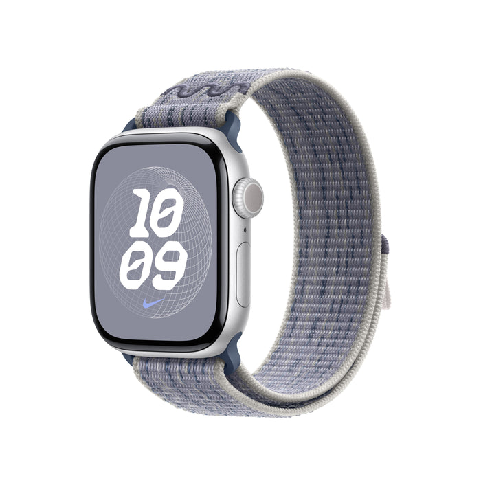 EAN 195949833823 - Apple MC1G4ZM/A Accesorios para dispositivos vestibles inteligentes Grupo de rock Azul, Gris Nylon imagen 2