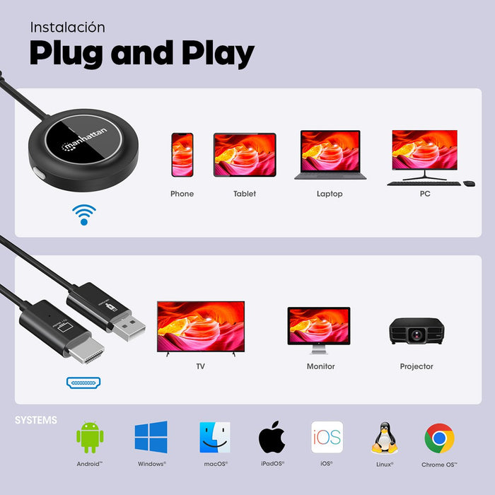 EAN 0766623208420 - Manhattan 208420 extensor audio/video Transmisor y receptor de señales AV imagen 13