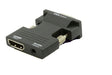 EAN 5712505917183 - Microconnect HDMIVGAAUDIOB cambiador de género para cable VGA (D-Sub) HDMI + Audio Negro imagen 1