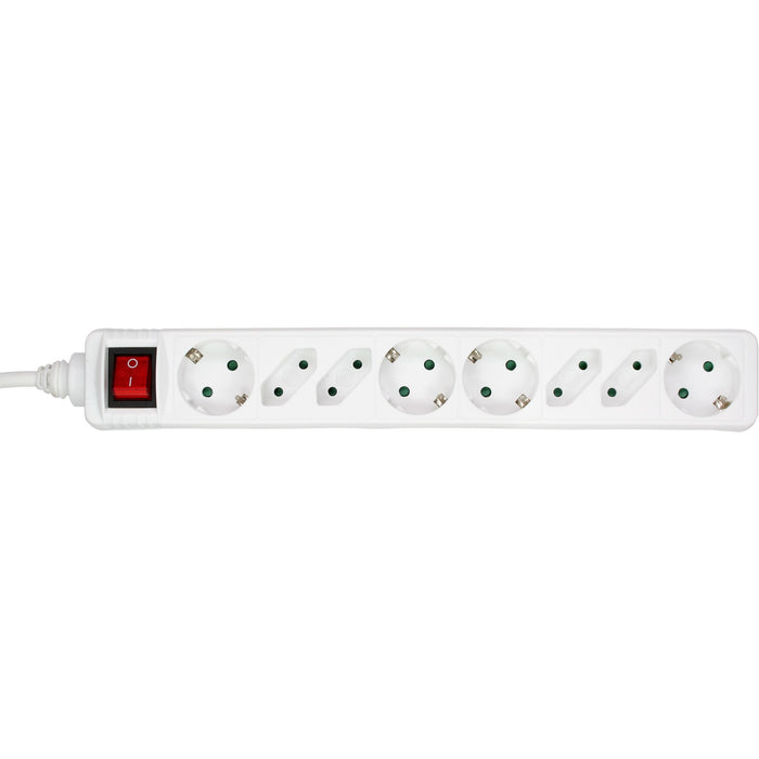 EAN 4043718188208 - InLine 16483T base múltiple 3 m 4 salidas AC Blanco imagen 2