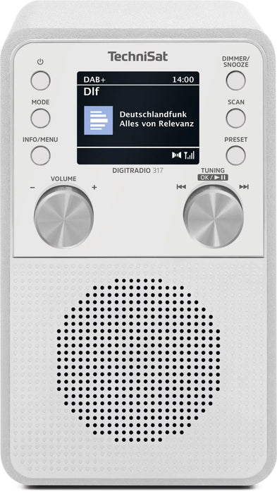 EAN 4019588139992 - TechniSat DigitRadio 317 Portátil Analógico y digital Blanco imagen 1