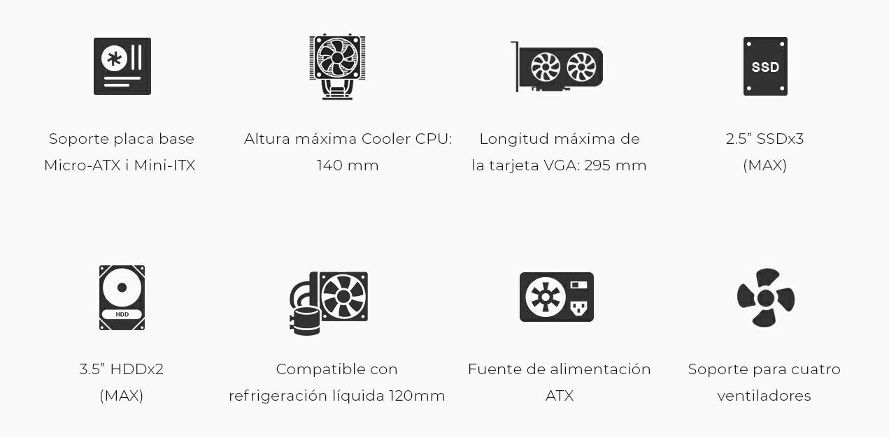 EAN 8436624423246 - CoolBox COO-PCM680-1 carcasa de ordenador imagen 4
