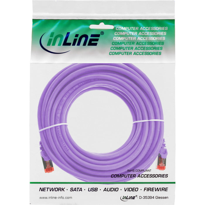 EAN 4043718036837 - InLine 4043718036837 cable de red Púrpura 7,5 m Cat6 S/FTP (S-STP) imagen 3