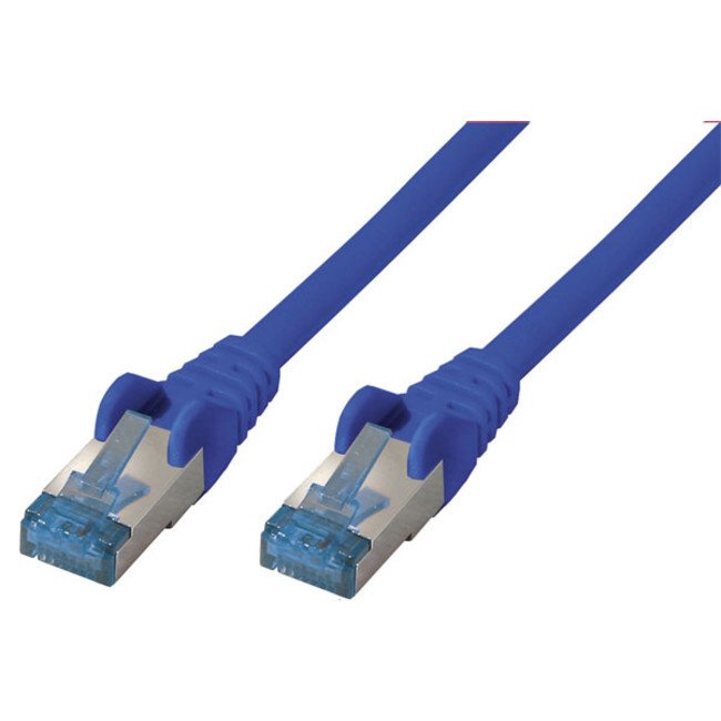 EAN 4017538064141 - S/CONN Cat6a, 0.5m cable de red Azul 0,5 m S/FTP (S-STP) imagen 1