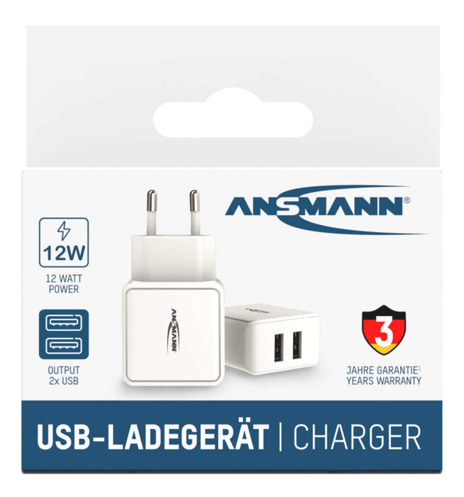 EAN 4013674176663 - Ansmann HC212 Universal Blanco Corriente alterna Interior imagen 11