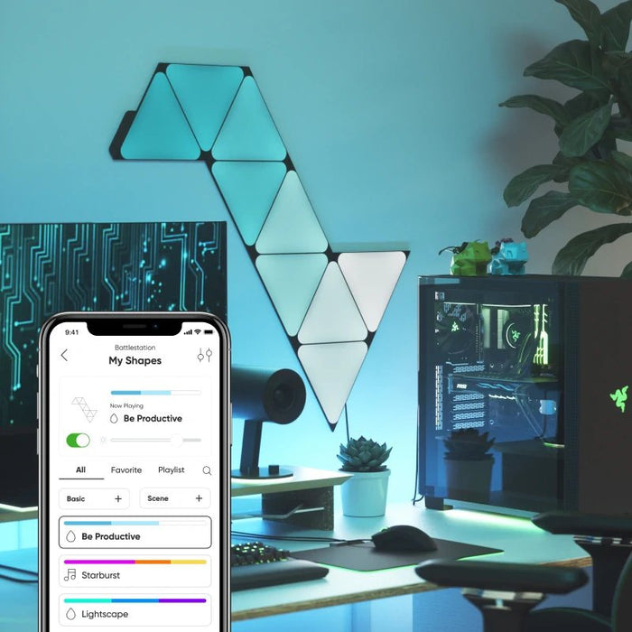 EAN 4897105338260 - Nanoleaf NL48-1101TW-10PK iluminación inteligente Panel inteligente Wi-Fi imagen 3