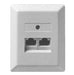 EAN 4027639000368 - ZE Kommunikationstechnik 1-622.42.5.11 toma de corriente Blanco imagen 1