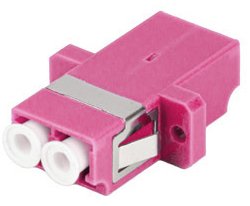 EAN 5901969433777 - Lanberg FA-LCUP-MD41-0001-VT adaptador de fibra óptica LC 1 pieza(s) Púrpura, Blanco imagen 1
