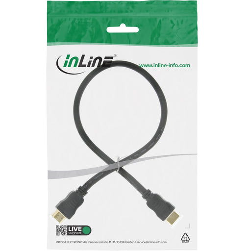 EAN 4043718275168 - InLine 17033P cable HDMI 0,3 m HDMI tipo A (Estándar) Negro imagen 2
