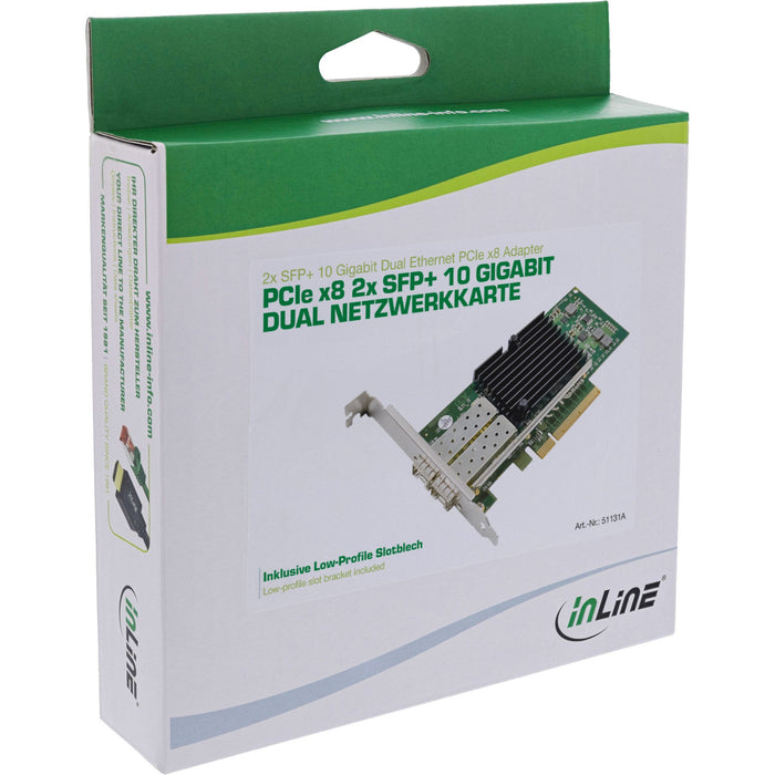 EAN 4043718333301 - InLine 51131A tarjeta y adaptador de interfaz Interno SFP+ imagen 5