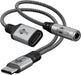 EAN 4040849745249 - Goobay 74524 cable de audio 0,15 m USB Type-C + 3.5mm Negro, Gris imagen 1