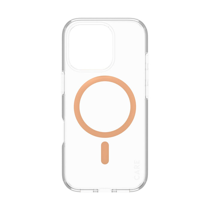 EAN 5715685004407 - PanzerGlass CARE™ by ® Urban Combat Case Transparent w. Peachy MagSafe iPhone 16 Pro funda para teléfono  imagen 4
