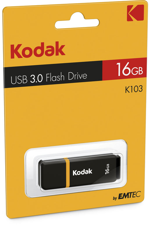 EAN 3126170146991 - Kodak K100 16GB unidad flash USB USB tipo A 3.2 Gen 1 (3.1 Gen 1) Negro, Amarillo imagen 2