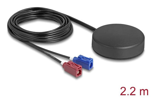 EAN 4043619907670 - DeLOCK 90767 antena para red Antena omnidireccional FAKRA C/FAKRA D 5 dBi imagen 1