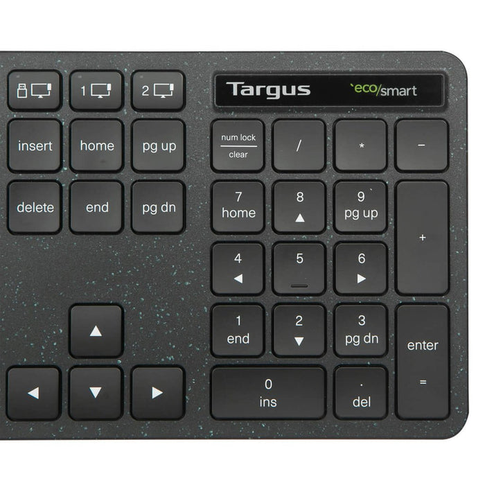 EAN 5063194001418 - Targus EcoSmart AKB873FR teclado Universal RF Wireless + Bluetooth AZERTY Francés Negro imagen 6