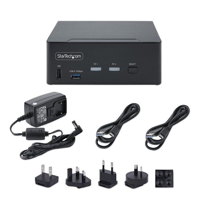 EAN 65030907712 - StarTech.com P2CDD143-KVM-SWITCH interruptor KVM Negro imagen 7