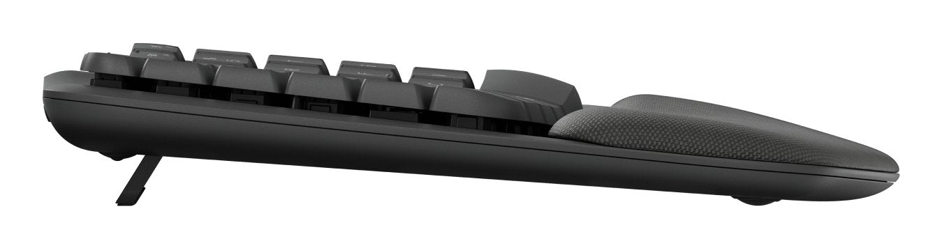 EAN 5099206117242 - Logitech ERGO Wave Keys teclado Oficina RF Wireless + Bluetooth QWERTZ Suizo Grafito imagen 1