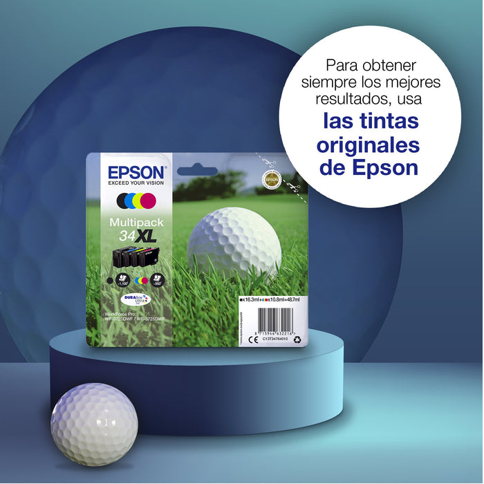 EAN 8715946632124 - Epson Golf ball C13T34664020 cartucho de tinta 1 pieza(s) Original Rendimiento estándar Negro, Cian, Mage imagen 4