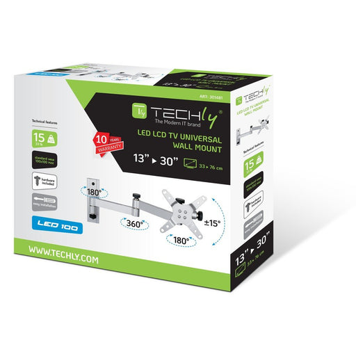 EAN 8057685301481 - Techly ICA-LCD 104 soporte para TV 76,2 cm (30") Plata imagen 2