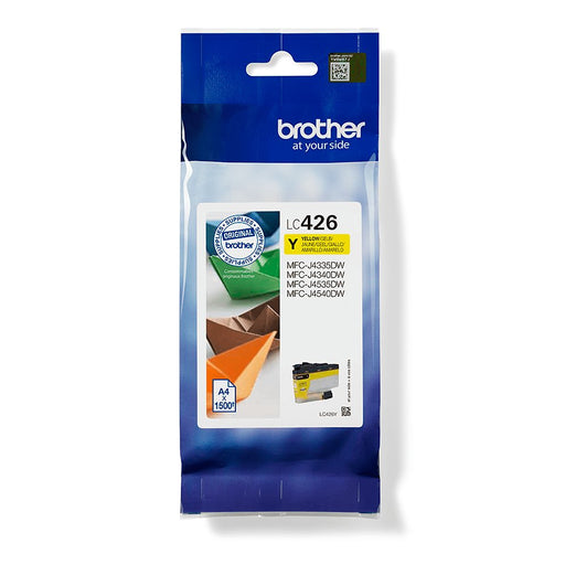 EAN 4977766809504 - Brother LC-426Y cartucho de tinta 1 pieza(s) Original Amarillo imagen 1