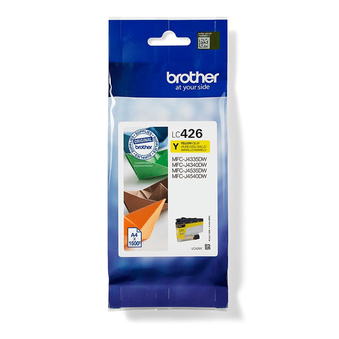 EAN 4977766809504 - Brother LC-426Y cartucho de tinta 1 pieza(s) Original Amarillo imagen 1