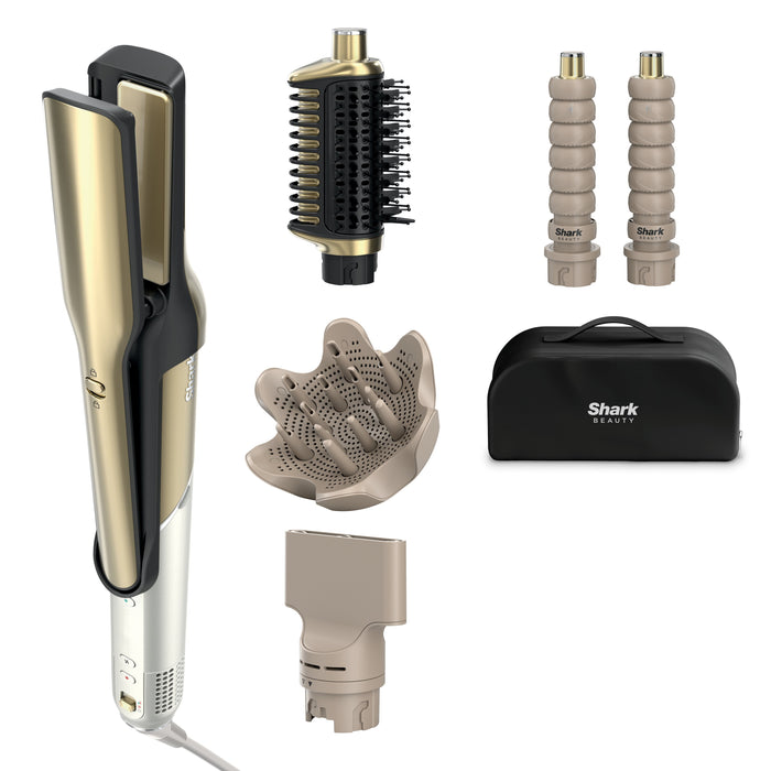 EAN 0622356360111 - Shark Glam Herramienta de peinado con múltiples accesorios Caliente Oro 1400 W 2,44 m imagen 1