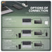 EAN 8595247909084 - Axagon HMC-DL-KVM base para portátil y replicador de puertos Alámbrico USB 3.2 Gen 2 (3.1 Gen 2) Type-C N imagen 10