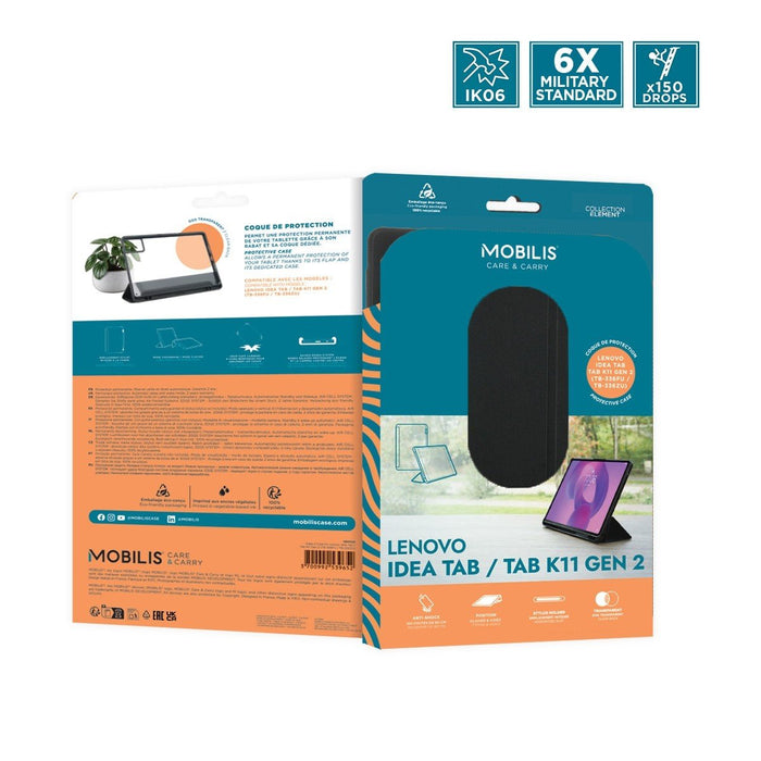 EAN 3700992539652 - Mobilis 060022 funda para tablet 27,9 cm (11") Libro Negro imagen 2