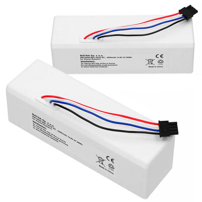 EAN 5906168635182 - Extralink Xiaomi Robot 1C P1904-4S1P-MM, 3200mAh, 47,36Wh | Baterij akumuliatorius | STYTJ01ZHM Mijia 1C  imagen 2