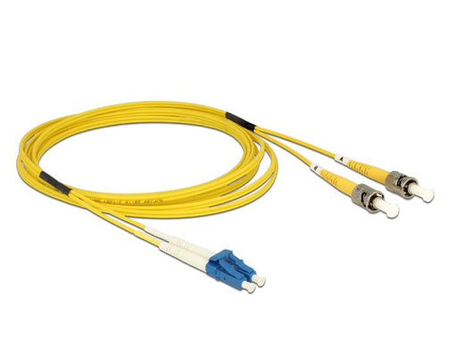 EAN 4043619846122 - DeLOCK 84612 Cable de fibra óptica e InfiniBand 2 m LC ST Amarillo imagen 1