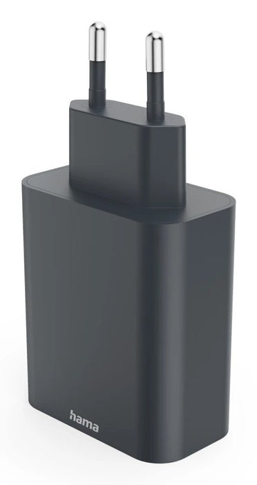 EAN 4007249864451 - Hama 00086445 cargador de dispositivo móvil Smartphone, Tableta Gris Corriente alterna Carga rápida Inter imagen 1