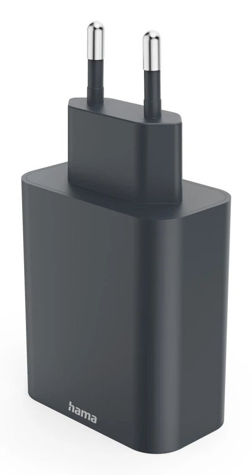 EAN 4007249864451 - Hama 00086445 cargador de dispositivo móvil Smartphone, Tableta Gris Corriente alterna Carga rápida Inter imagen 1