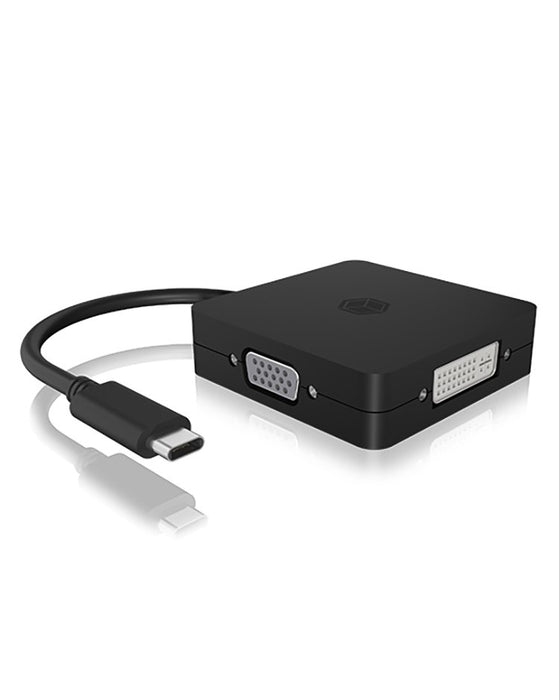 EAN 4250078172338 - ICY BOX IB-DK1104-C Adaptador gráfico USB 3840 x 2160 Pixeles Negro imagen 8